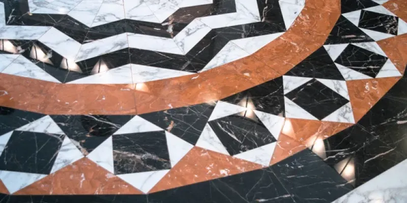 Veredeln Naturstein Boden